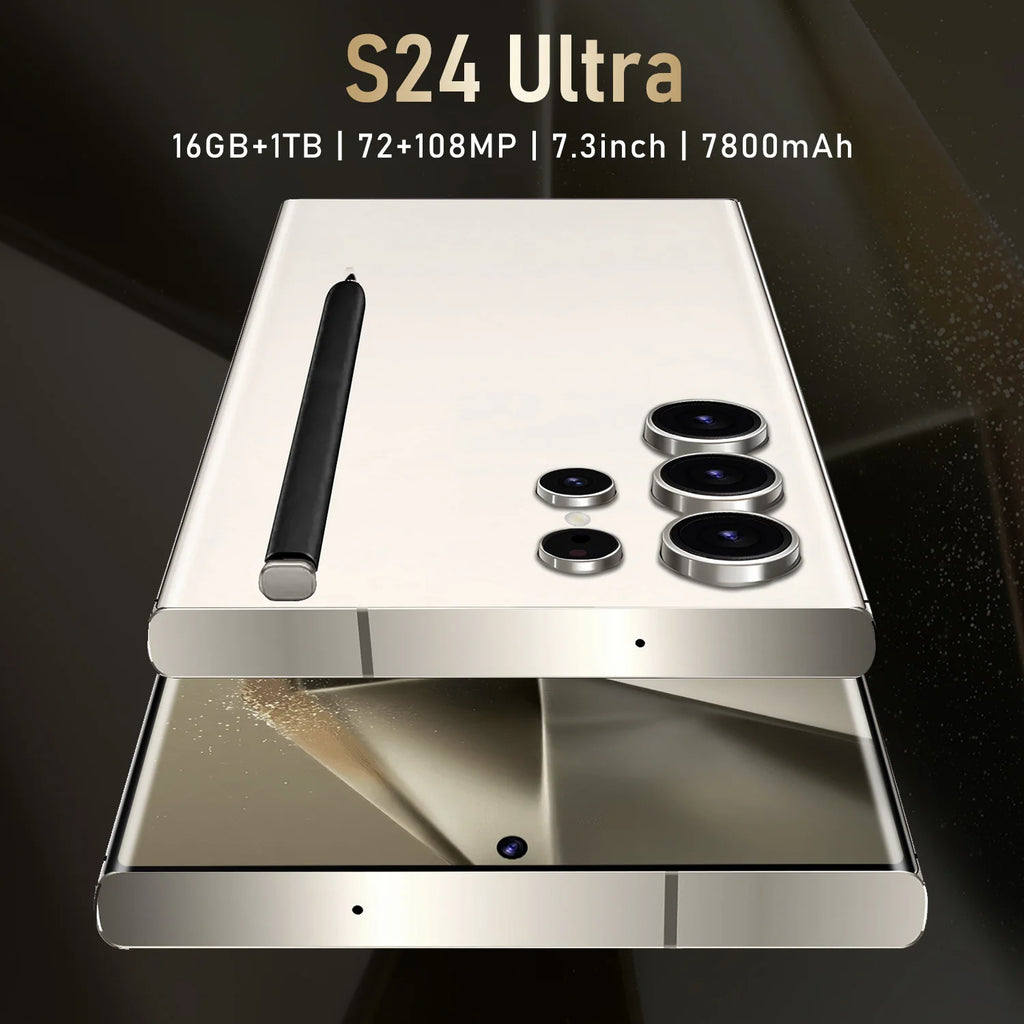 Wholesales Selling Original Phones S24 Ultra 5G Smartphone 5G Dual SIM Mobile Phone with Android 13.0 for Gaming Version