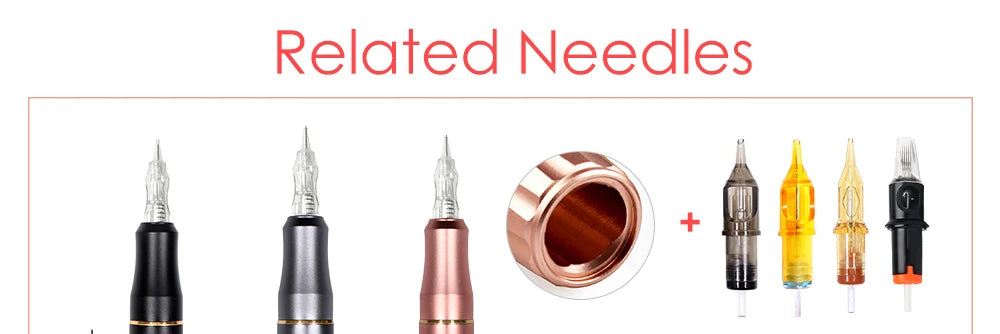 Permanent Makeup Machine Sets Dual Use Rotary Tattoo Machine Pen Tattoo Kits for Cheap Eyebrow Machine with 2 head P300