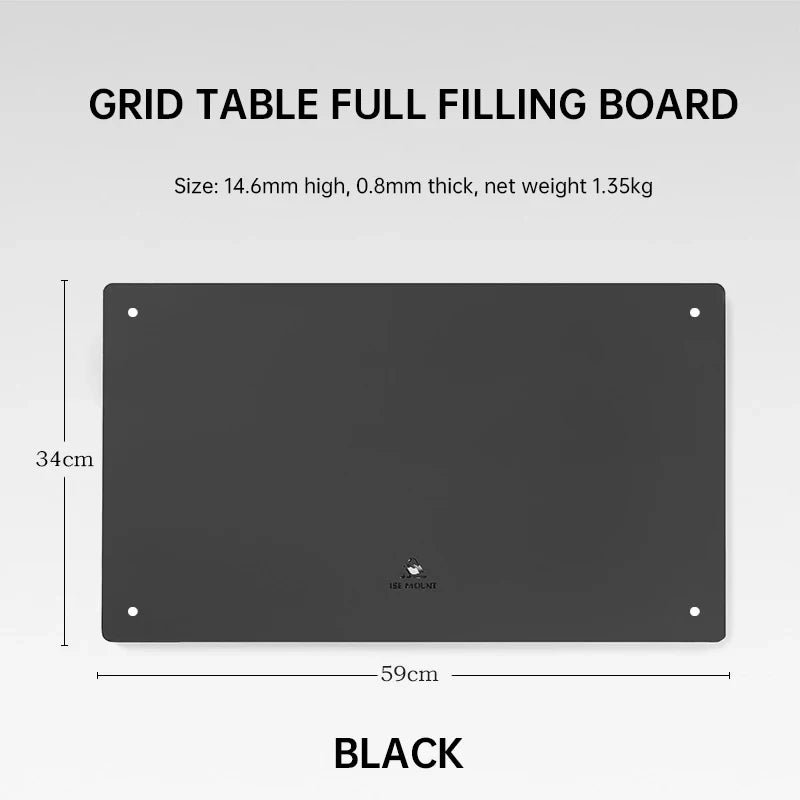 Custom Logo Folding Iron Mesh Outdoor Dining Furniture Table Portable Barbecue Picnic Camping Beach Fold Grid Custom Logo