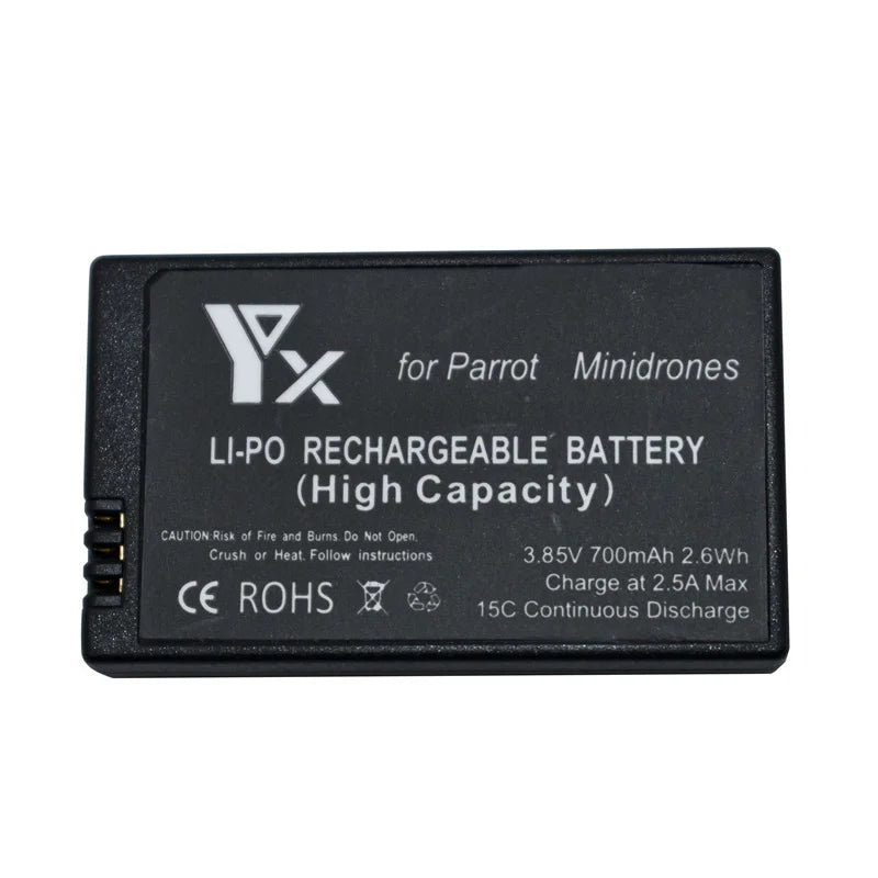 3.85V 700mAh Replacement Lipo Battery +charger For Parrot Mini Drones Mambo Jumping Sumo and Rolling Spider Drones Battery