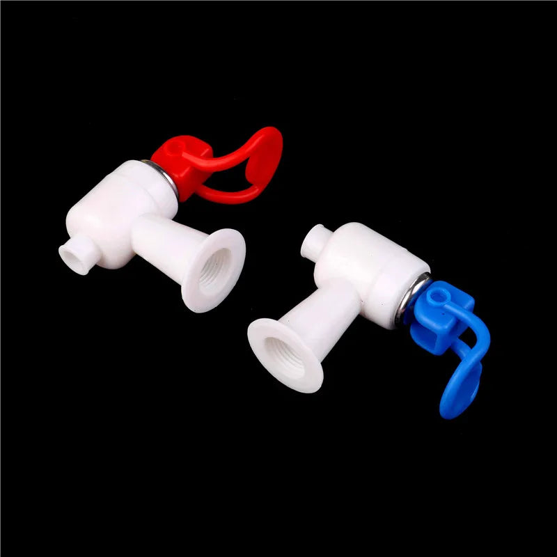 1 PC Push Type Plastic Water Dispenser Faucet Tap Replacement Home Essential Drinking Fountains Parts Bibcocks Accessories