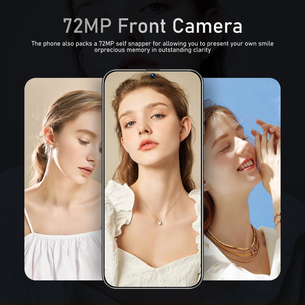 Factory Direct Sale C30 Pro 5G Smartphone 7.38 Inch Display Android 13 OS 16GB RAM + 1TB ROM Celulares Dual Cheap Phones