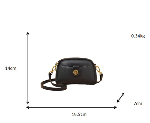 Comfy Soft Leather Crossbody Bag