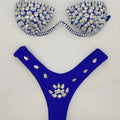2020 10colors diamond bikini crystal bikini swimwear plus  sizes bikini rhinestone bikini swimsuit sexy  beachwear biquini
