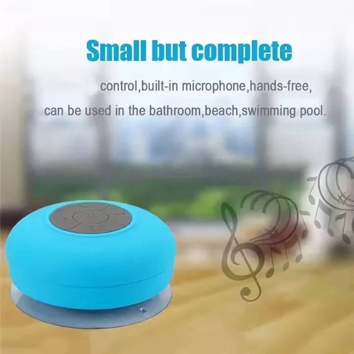 High Quality Waterproof USB Mini Smart Speakers Wireless BT Shower Outdoor Floating Audio Suction Factory Direct