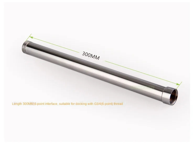 Shower Extender Gray Black Shower Extension Rod Shower Bracket 30\40\50 cm Shower Extension Rod Riser Tube Bathroom Accessories