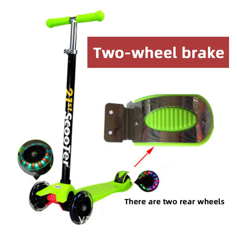 Scooter brake accessories brake pads children three or four wheeler skid rear wheel brake pads scooter back wheel brake