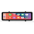 12" Car Play Android Auto Car Black Box Wifi Wireless Carplay Dash Cam 3 Lens Camera Front 2K+rear 1080P Car Video Recorde