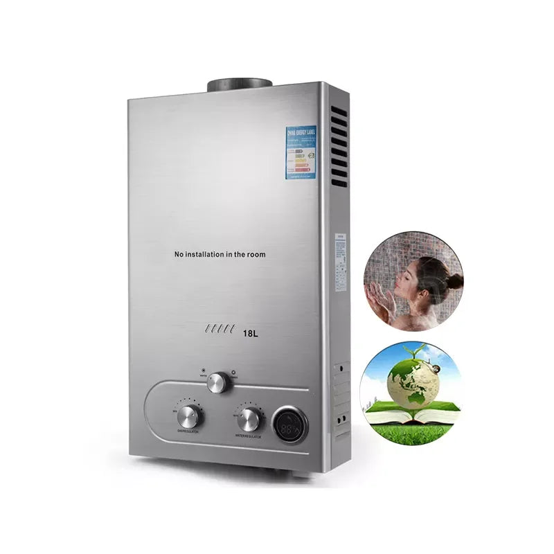 VEVOR 2021 on Sale 18L 36KW Gas Water Heater  Instant Water Heater Shower