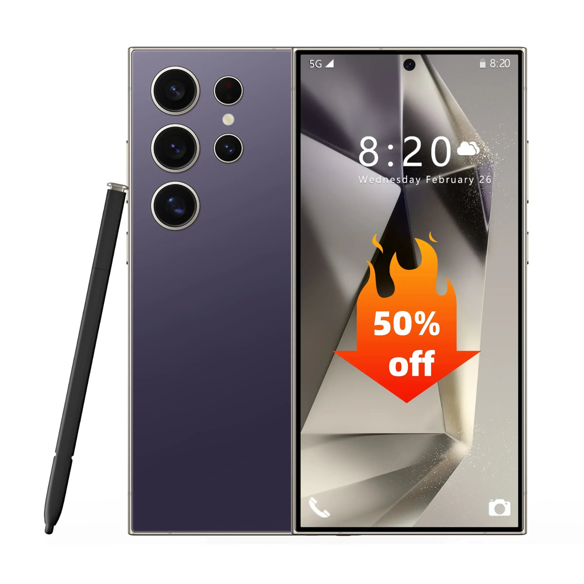 2023 S25 ULTRA 16GB+1TB Smartphone Cheap Online Cell Phones Dropshipping S25 ULTRA Phone Mobile Phones
