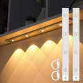 Ultra-thin Cat's Eye Hill Light Bar Human Motion Sensor Light Closet Wine Cooler Cabinet Lights