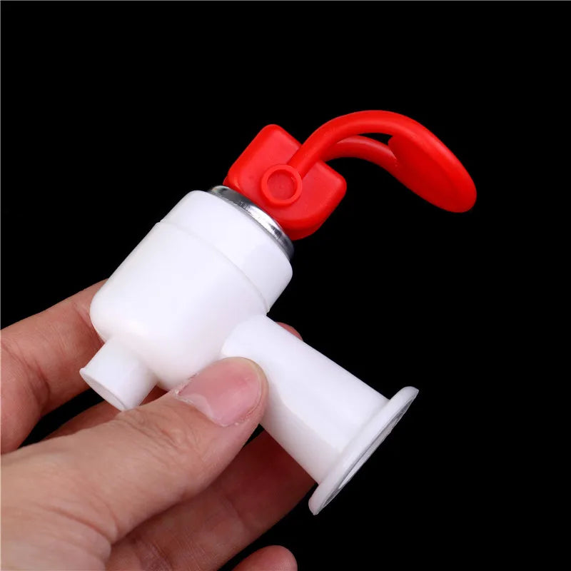 1 PC Push Type Plastic Water Dispenser Faucet Tap Replacement Home Essential Drinking Fountains Parts Bibcocks Accessories