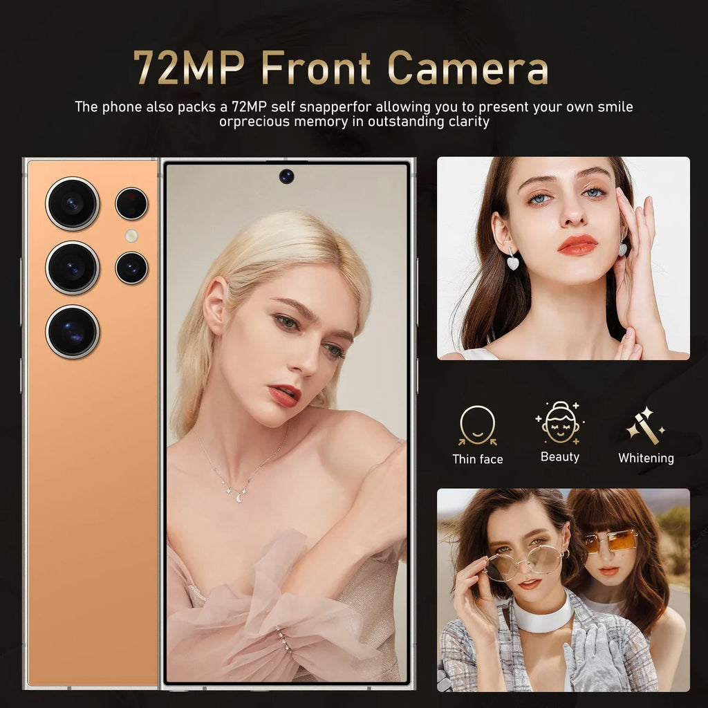 2024 NEW 5G Glxy S24 Ultra 16GB/1TB 108MP 7.3 Inch 8000mAh Smart Mobile Phones 5g Smartphone Cellphone 4G 5G