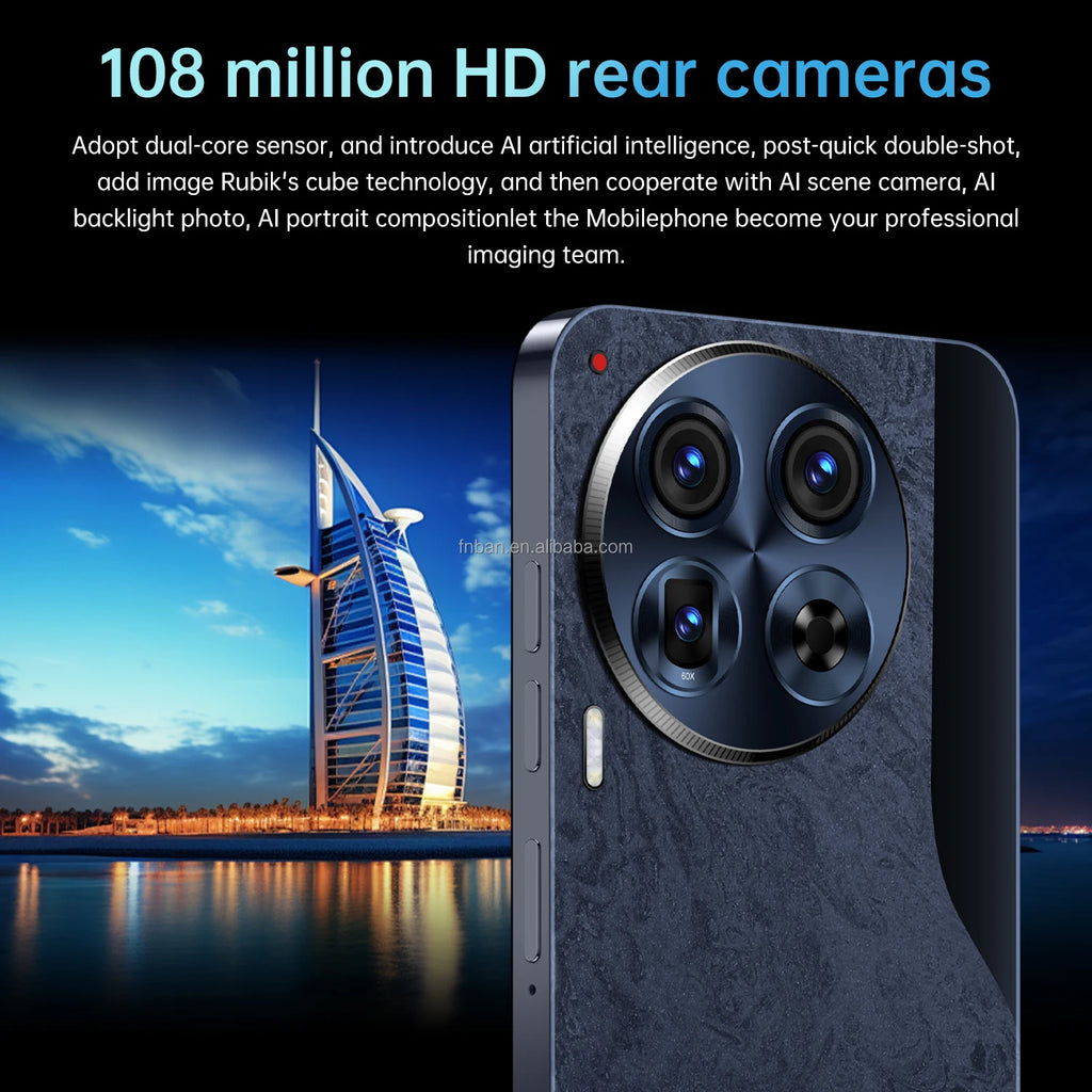 Brand New C30 Pro Original 7.3Inch Android 13 Phone 16GB + 1TB 72MP + 108MP Camon 30 Pro Mobile Phones
