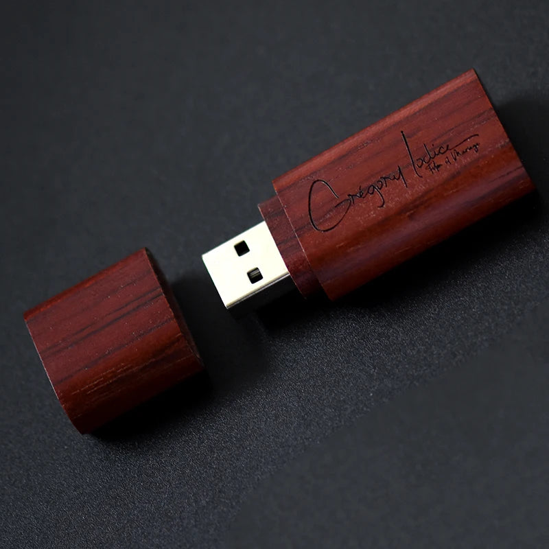 Eco-friendly  Wooden USB Flash Drivs 2.0 Pen Drive 4GB 8GB 16G 32GB 64GB Cle Usb Memory Stick U Dick Free Laser logo