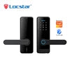 Locstar Cerradura Inteligente Tuya TTlock App Digital Fingerprint Password Card Keyless Entry Smart Home Door Lock for Bedroom