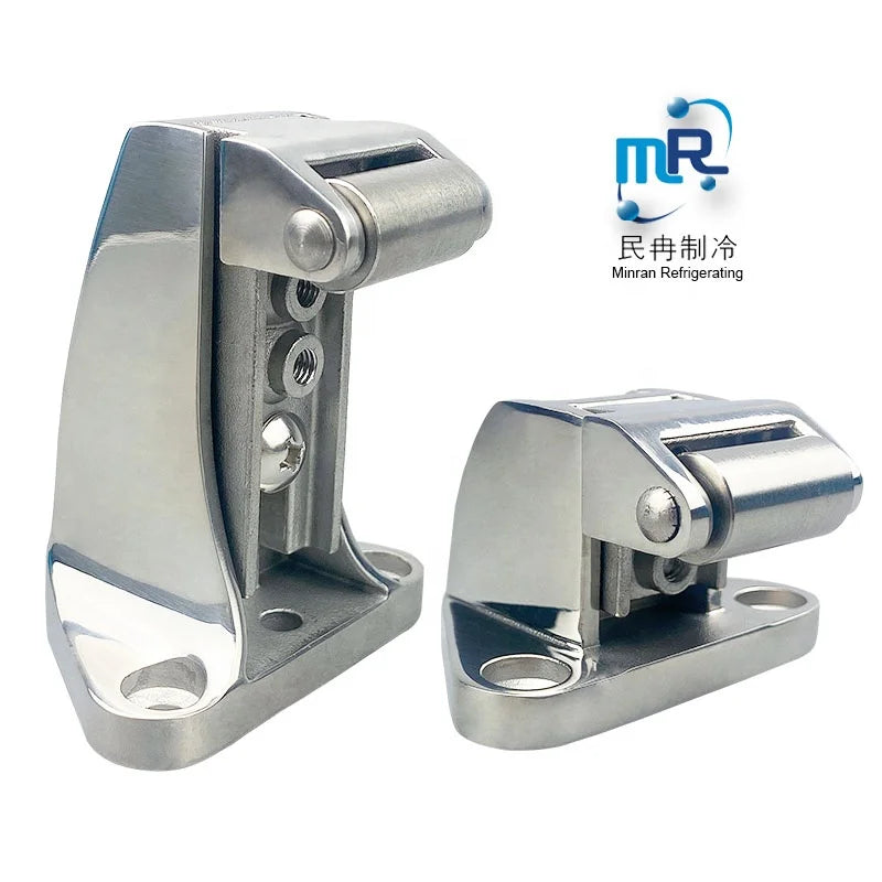 Reliable Industrial 304 Stainless Steel Mirror Polished 1178 Cold Rooms Storage Door Lock Latch Handle Adjustable Height Easy
