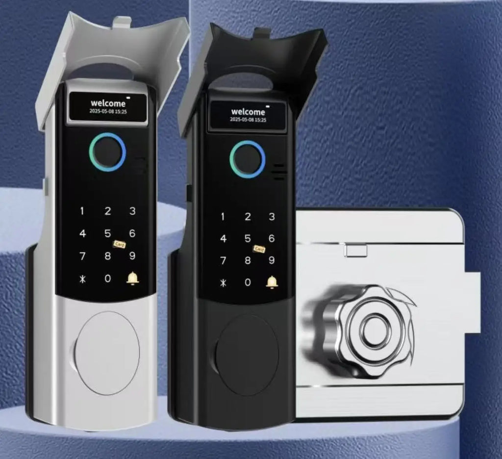 Intelligent Ttlock App Easy Installation Home Use Digital Smart Security Door Lock Wifi Password Fingerprint Lock