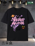 2025 Fashion Mens 100 Cotton Oversize Tee 5 Colors Street Style Comfort USA Warehouse