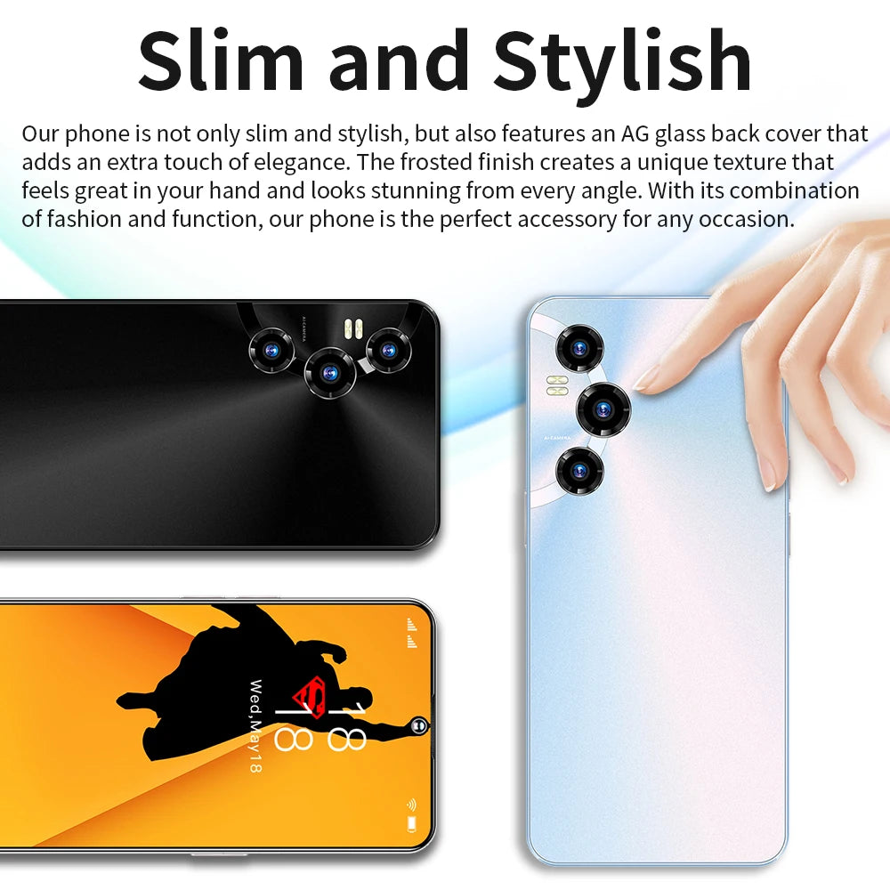 New Arrival S30ultra 5g Phone 7.3 Inch 16gb + 1tb Android Smartphone Android 13 Mobile Phones Wholesale