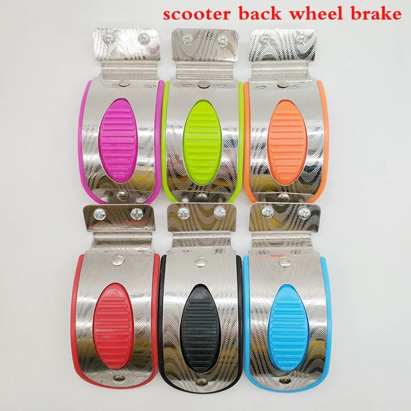 Scooter brake accessories brake pads children three or four wheeler skid rear wheel brake pads scooter back wheel brake
