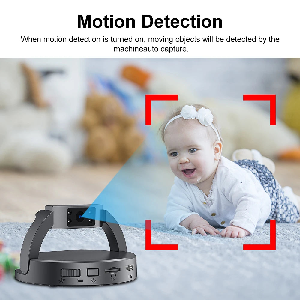 Ynmee MD35 Mini Desktop Camera Sport DV Digital Voice Video Recorder 1080P Body Small Cam Security Cameras 10 Hours Mini Camera