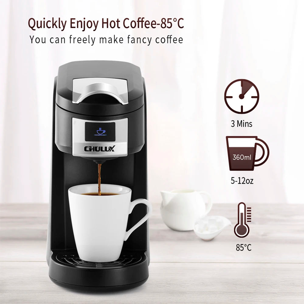 Electric Keurig K-Supreme Single Serve K-Cup Coffee Maker for Household Hotel & Outdoor Use