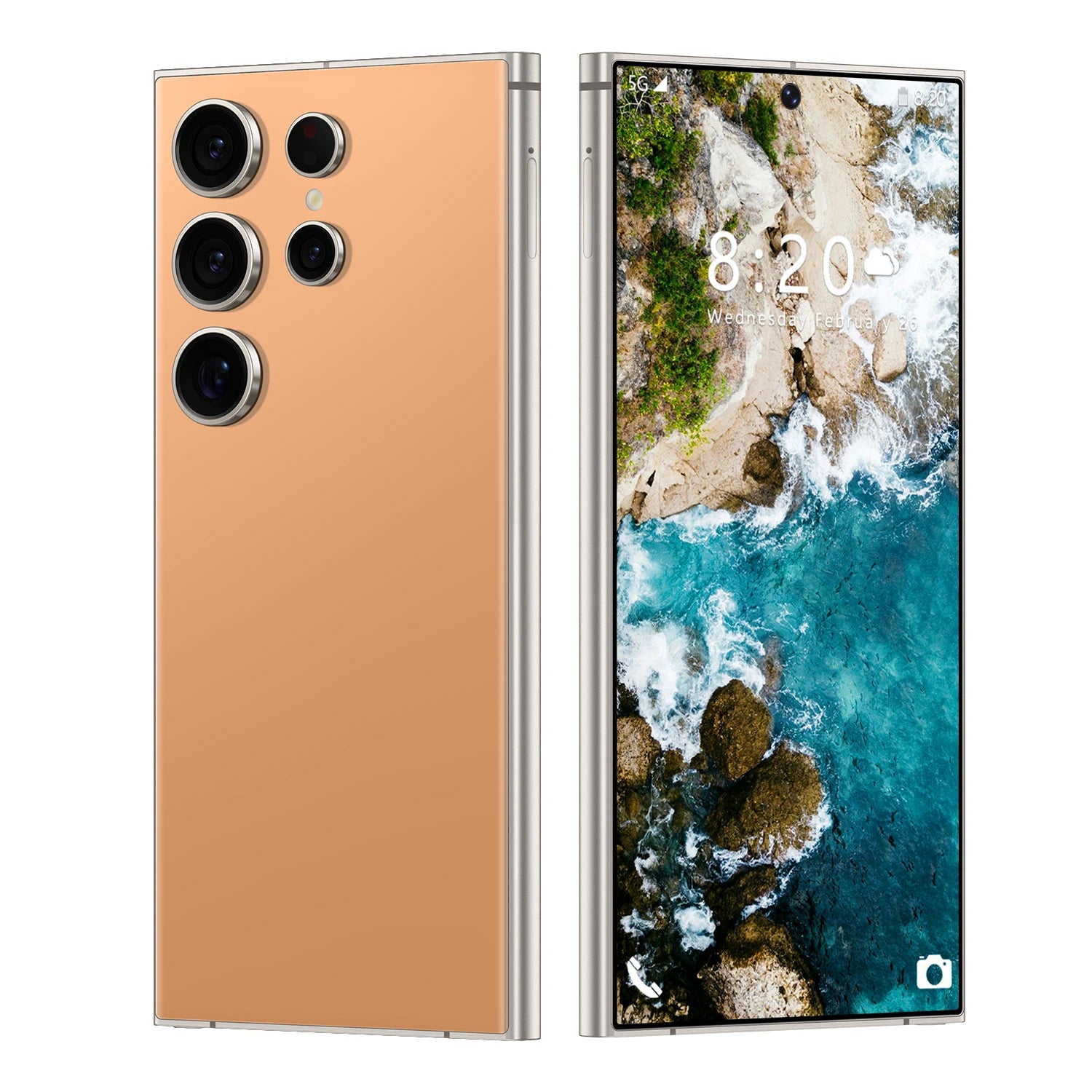 New Fashion HX-Cellphone 0riginal S24 Ultra 16gb+1tb Smartphone 7.3inch Unlocked Dual Card 5g Phones Android 13.0 Mobile Phones