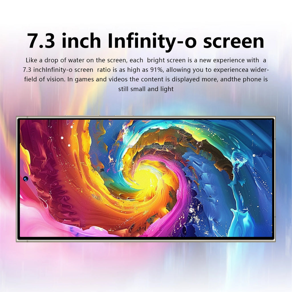 S25 ULTRA 5G Smartphone 7.3 Inch HD Screen 8800mAh Battery 108MP Camera DecaCore Phone CPU MTK Processor LTE CDMA Mobile Phones