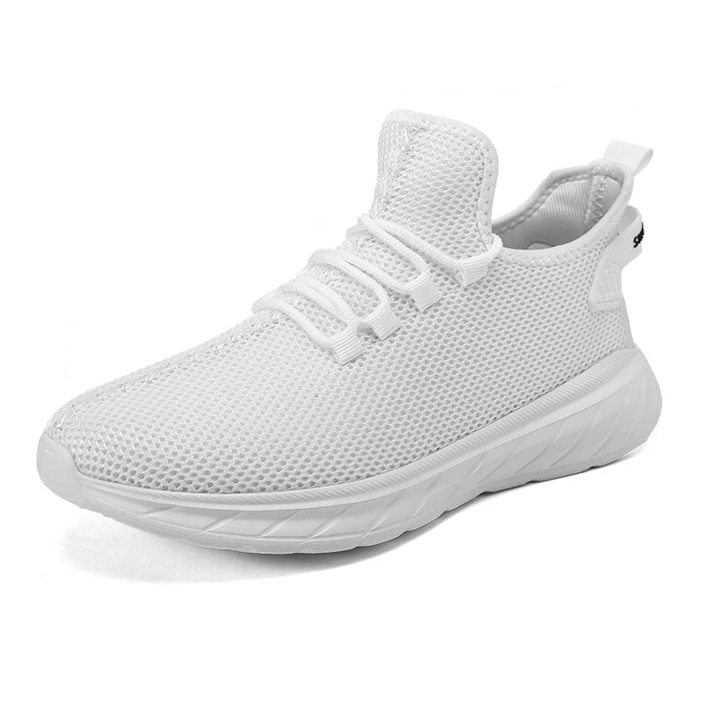 Men's Road Running Shoes Sneakers Track Trail-running Shoes Running Minimal Jogger Fabric Air Mesh Athletic Low-top Lace up