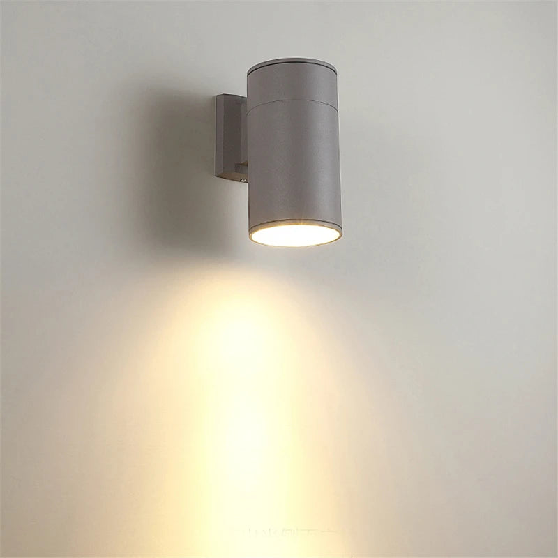 Outdoor LED Wall Lamp 10W 20W High Bright Waterproof Up Down Spotlights Garden Porch Decor Villa Wall Lighting Fixture AC85-265V