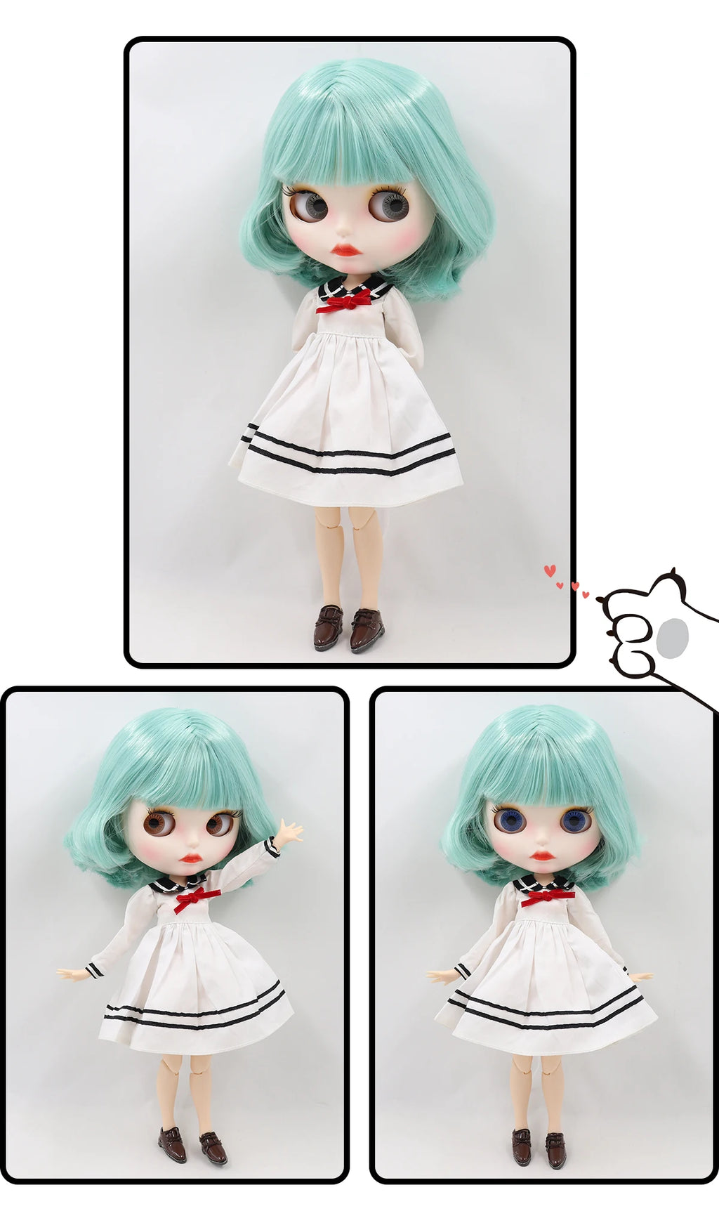 ICY DBS Blyth Doll 1/6 BJD Toy Joint Body Special Offer Lower Price DIY Girls Gift 30cm Anime Doll Random Eyes Colors