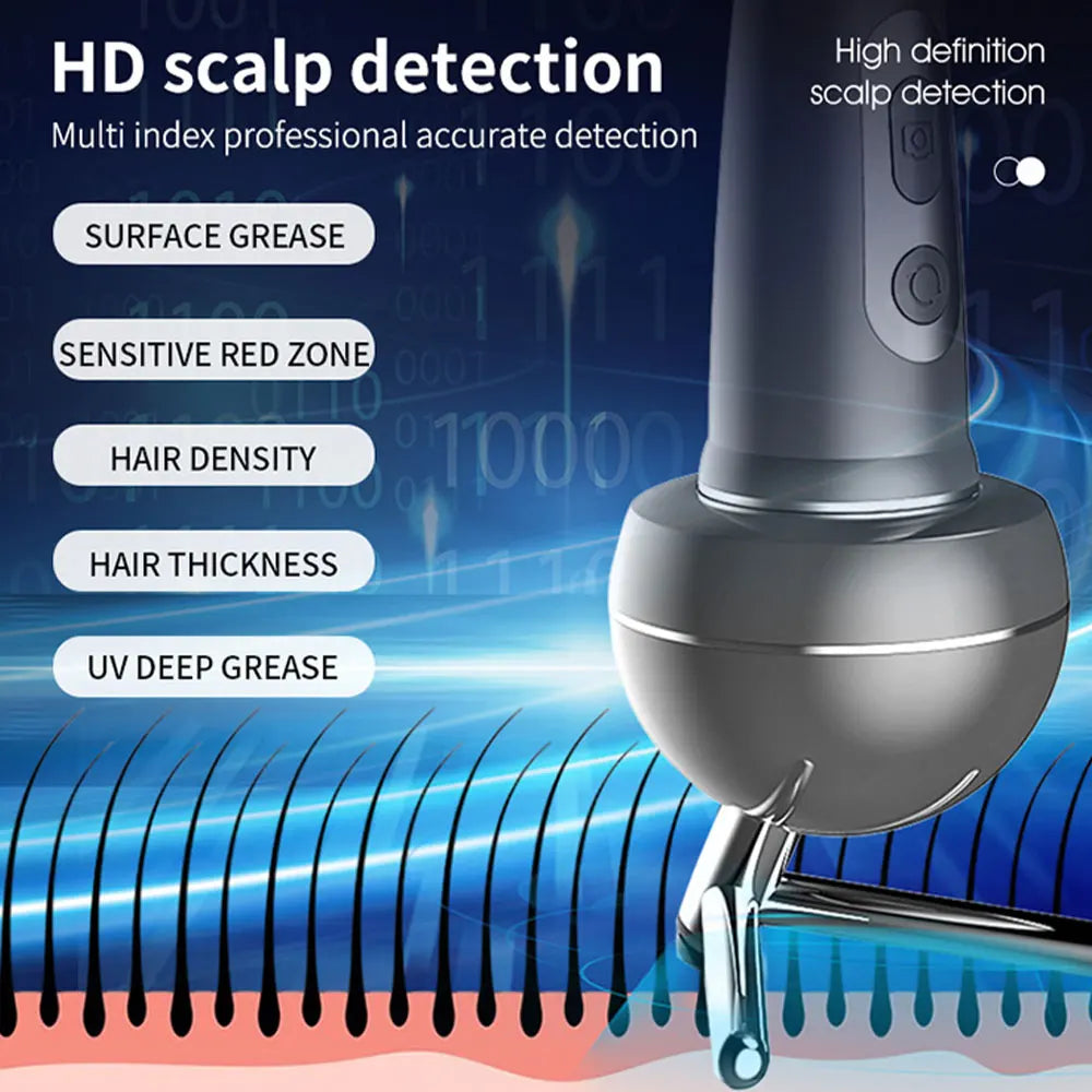36 Million Pixel X5pro Pro AI Home Use Skin Analyzer Microscopic Scalp Detector for Sexual Detection and Skin Problems