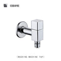 Washing Machine Faucet Tap Outdoor Garden Mop Pool Wash Faucets Bathroom Square Wall Mounted Solid Brass Sink Cold Water Tap