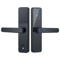 Best Price  Outdoor Password Code Card Key Wifi  Smart Door Lock Fingerprint Tempered Glass Door Lock