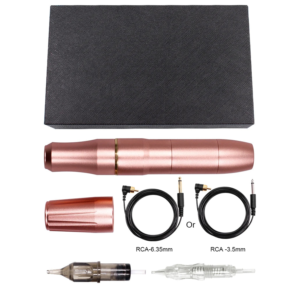 Permanent Makeup Machine Sets Dual Use Rotary Tattoo Machine Pen Tattoo Kits for Cheap Eyebrow Machine with 2 head P300