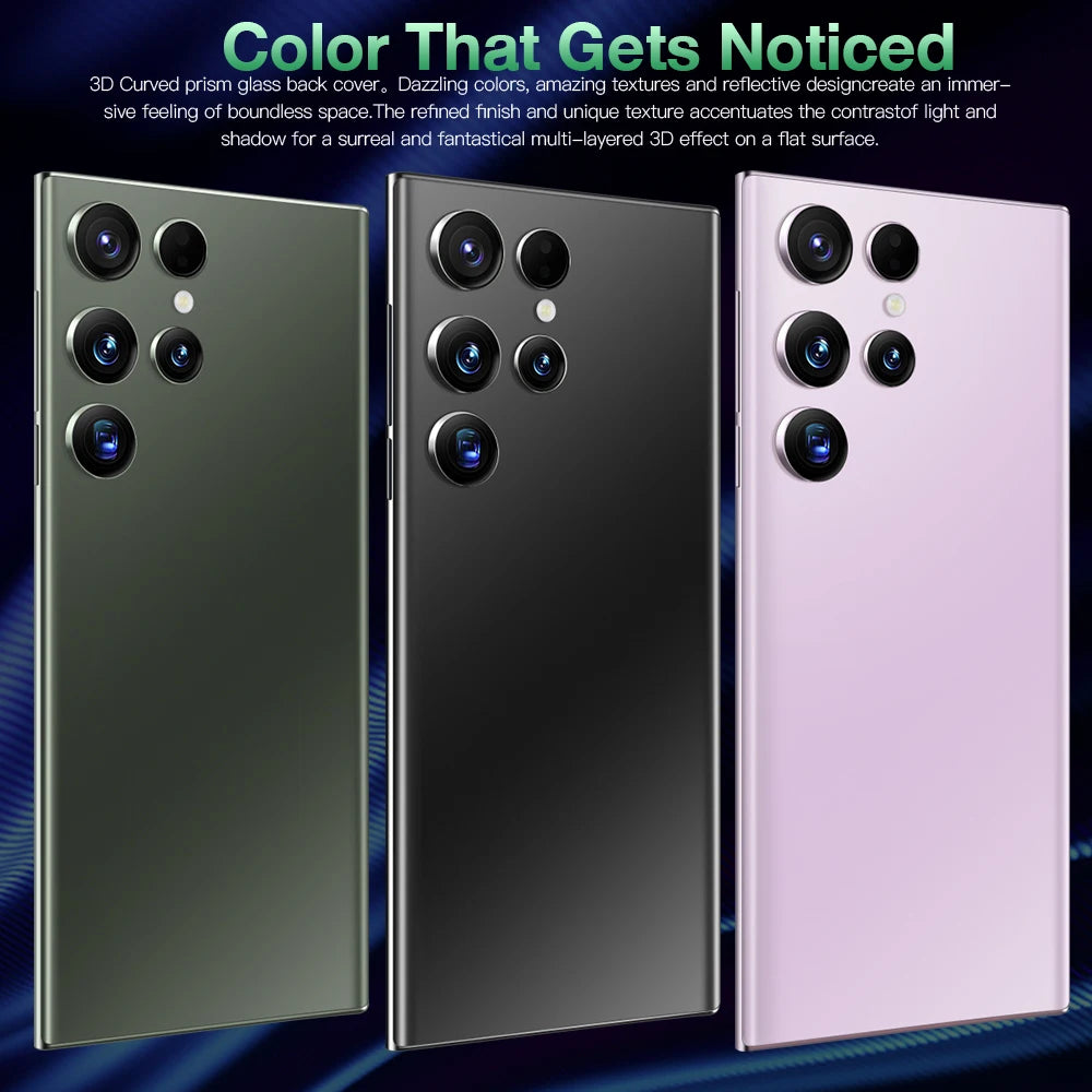 Original Mobile Phone S23 Ultra 6.8 Inch 16GB+1TB Face ID Unlocked Cellphones Mobile Phone Smart Phones 5G Smartphone
