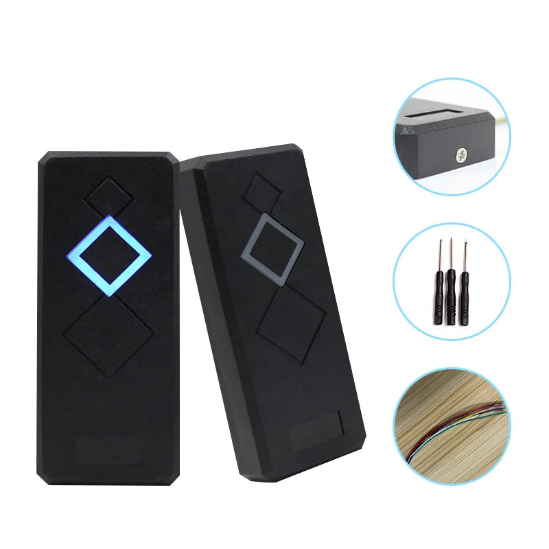 Zhongyan DC12V  NFC Contactless RFID Smart Card Reader Access Control 125Khz Wiegand 26 34  IC ID Door Lock Card Reader