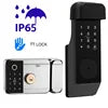 Waterproof Double Sides Rim Lock Tuya Wifi App RFID Digital Smart Fingerprint Door Lock for Outdoor Gate Front Door