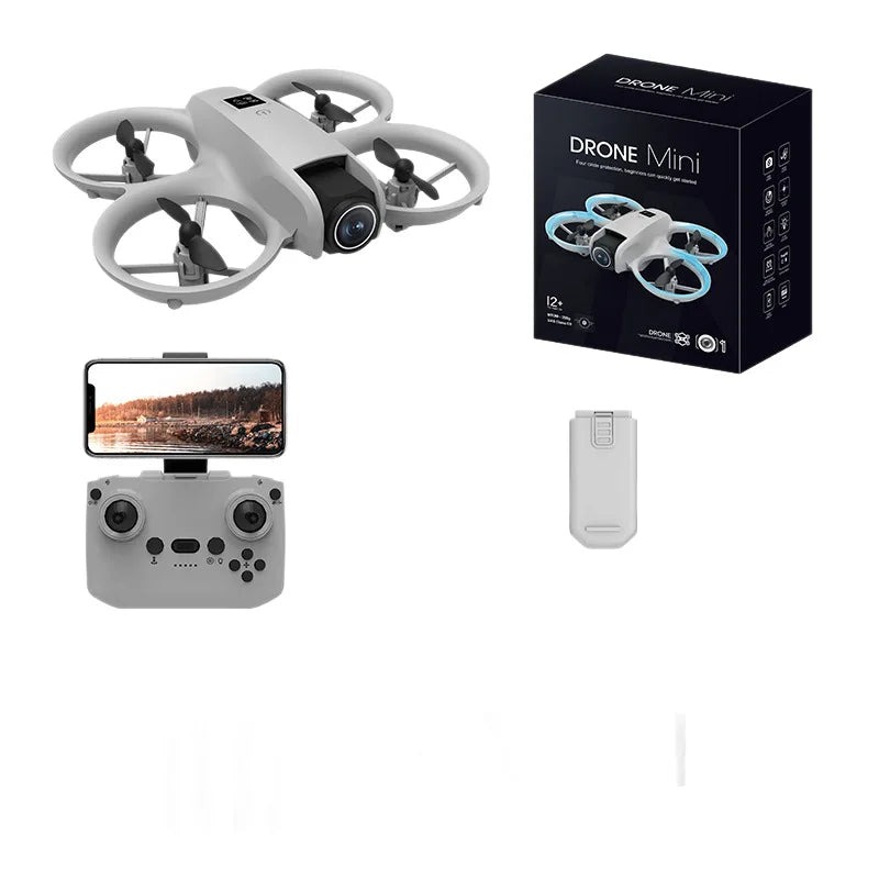 T3 Mini Aerial with Dual Cameras & Lighting HD Remote Control Aircraft Altitude-Hold 1 Year Warranty Lightweight 0-1.5kg
