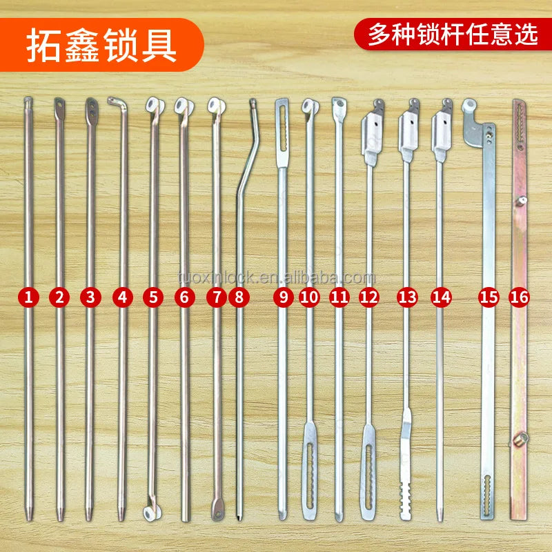 Tuoxin Iron Cabinet Door Lock Rod for Distribution Box Cabinets Electrical Panel Door Lock Rod Customizable Size