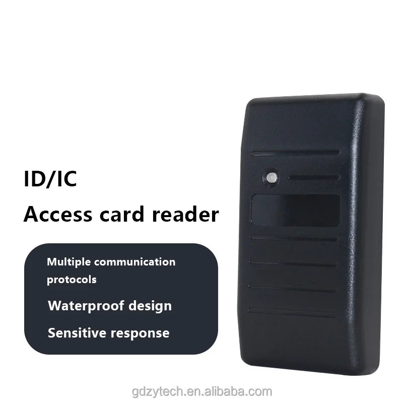 Wiegand 26 34 13.56Mhz NFC Contactless Outdoor RFID ID IC Card Reader IP68 Wall Mount Waterproof Door Lock Card Reader