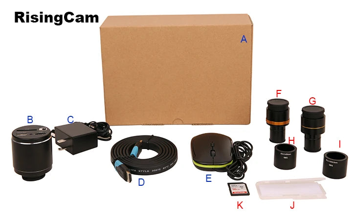 60fps 1080P imx30 sensor HDMI-compatible digital microscope camera with C mount for industrial biological microscope camera