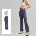 High Quality Women Gym Set Shock Proof Blocking Color Bra High-waisted Butt Scrunch Buttery Soft Fitness Set for Outdoor Running
