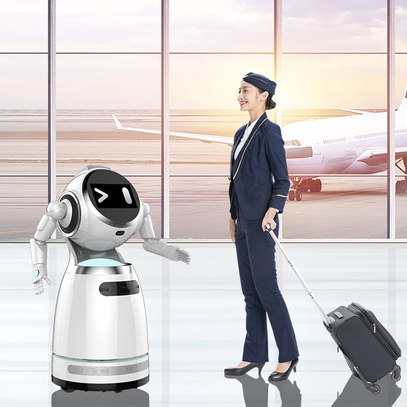 Factory Direct Sale Entertaining Energetic Entertaining Intelligent Robot Exhibition Hall Dancing Reception Robot
