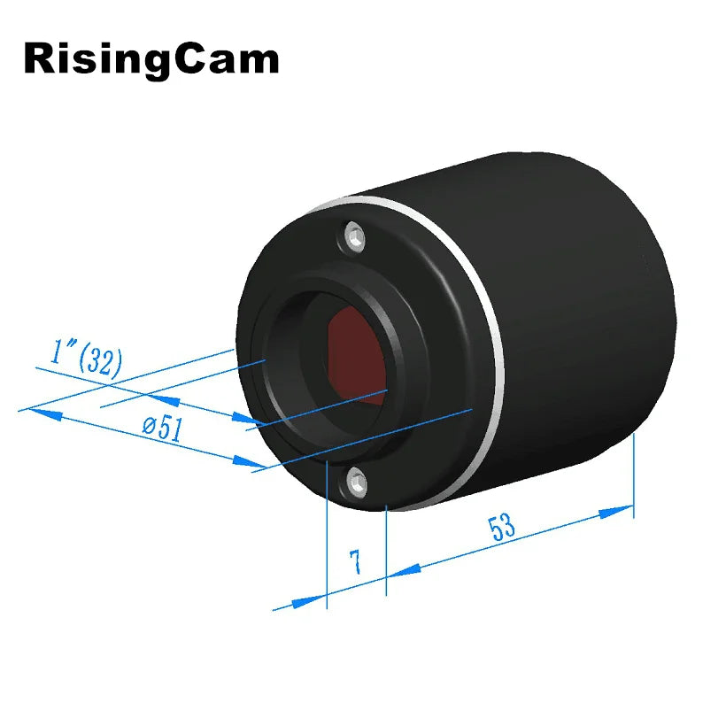 60fps 1080P imx30 sensor HDMI-compatible digital microscope camera with C mount for industrial biological microscope camera
