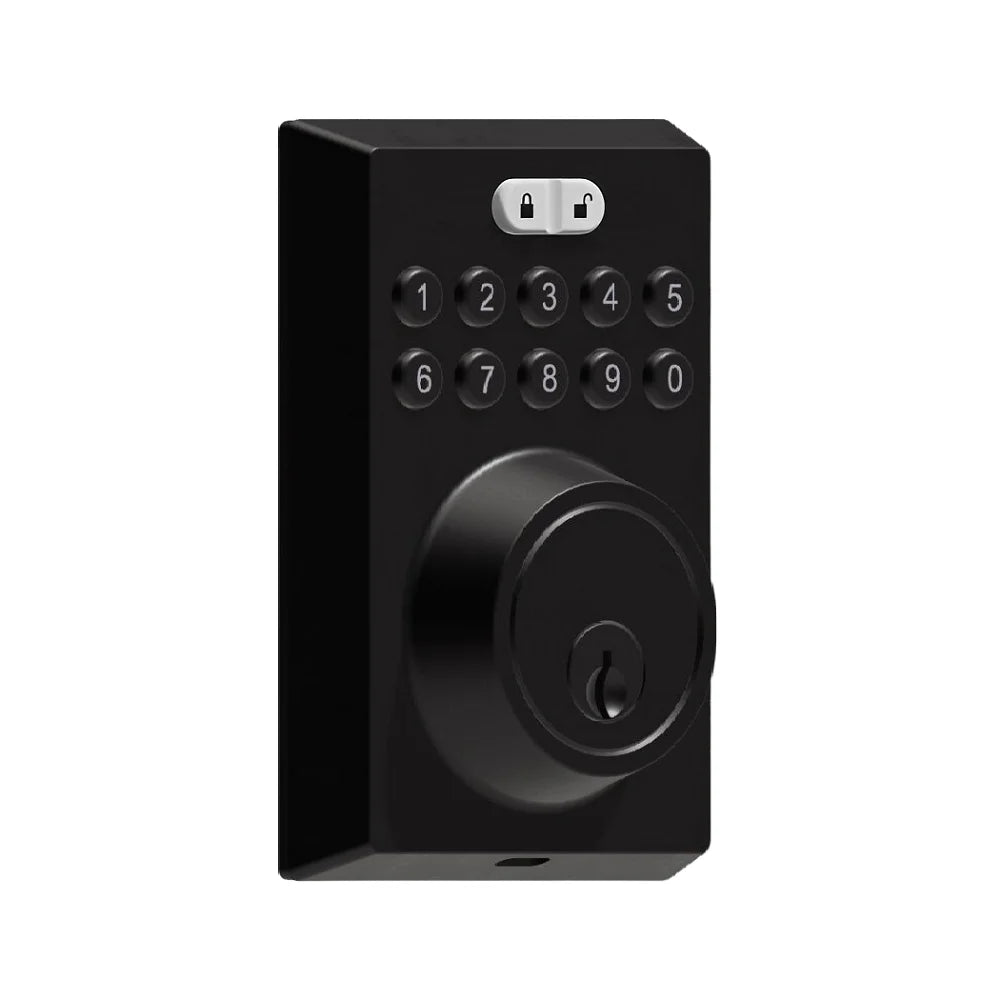 Keyless Front Entry Door Lock Electronic Password Key for Home Office Airbnb Single Latch Mortise 2023 Smart Deadbolt Locks