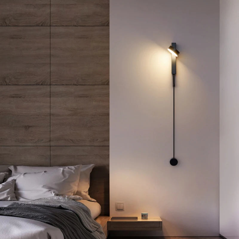 Modern Tv 2023 New Led Lamp Bedside Table Bedroom Lights for Living Room Decor Wall Indoor Lighting