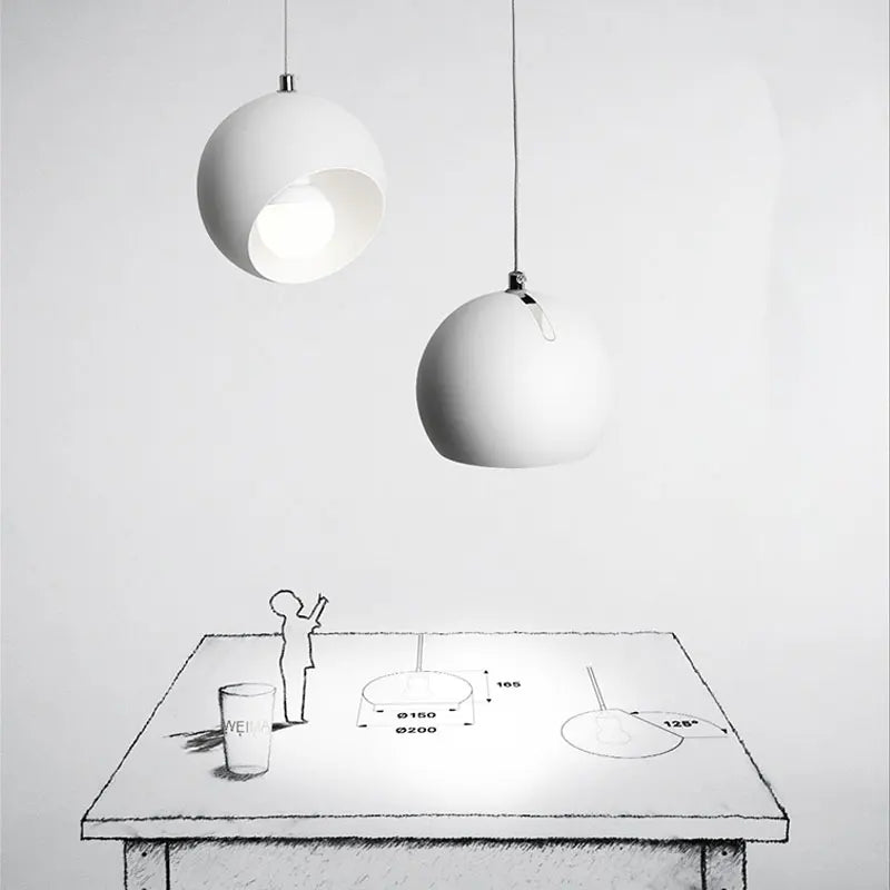 Nordic modern style design bedroom bar bedside small chandelier modern adjustable creative simple dining room lamp