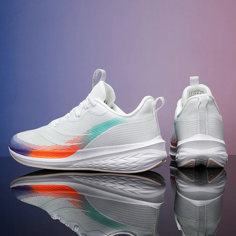 Lightweight running shoes high-quality marathon men's sports shoes mesh breathable fashionable low cut breathable running shoes
